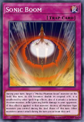 Sonic Boom Yu-Gi-Oh card