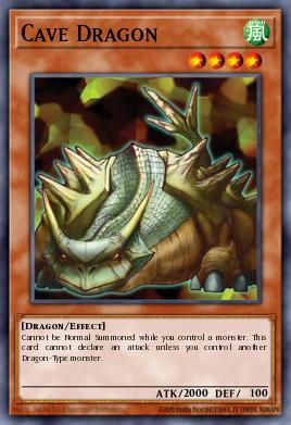 Cave Dragon Yu-Gi-Oh card