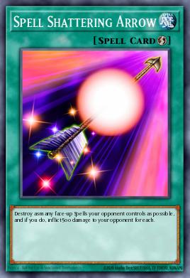 Spell Shattering Arrow Yu-Gi-Oh card
