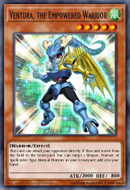 Ventdra, the Empowered Warrior Yu-Gi-Oh card
