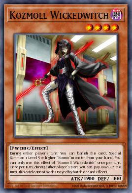 Kozmoll Wickedwitch Yu-Gi-Oh card