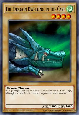 The Dragon Dwelling in the Cave Yu-Gi-Oh card