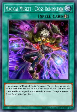Magical Musket - Cross-Domination Yu-Gi-Oh card