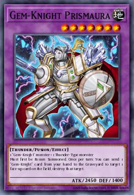 Gem-Knight Prismaura Yu-Gi-Oh card