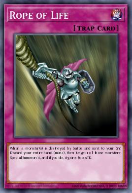 Rope of Life Yu-Gi-Oh card