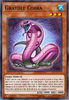 Graydle Cobra Yu-Gi-Oh card