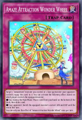 Amaze Attraction Wonder Wheel Yu-Gi-Oh card