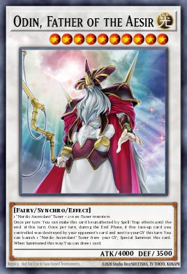 Odin, Father of the Aesir Yu-Gi-Oh card
