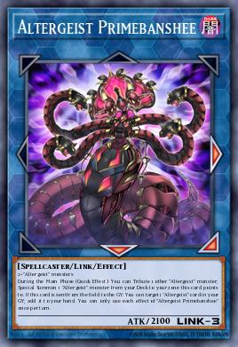 Altergeist Primebanshee Yu-Gi-Oh card