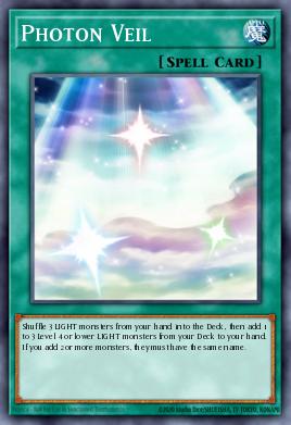 Photon Veil Yu-Gi-Oh card