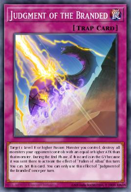 Judgment of the Branded Yu-Gi-Oh card