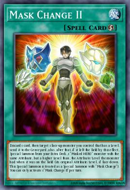 Mask Change II Yu-Gi-Oh card