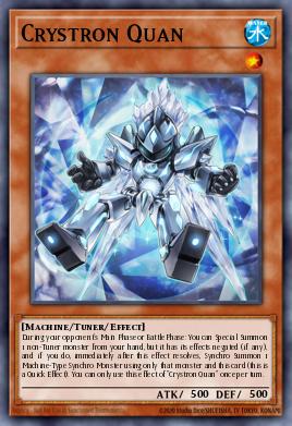 Crystron Quan Yu-Gi-Oh card