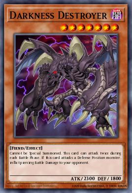 Darkness Destroyer Yu-Gi-Oh card