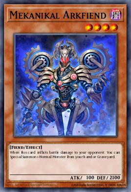 Mekanikal Arkfiend Yu-Gi-Oh card