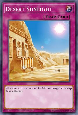 Desert Sunlight Yu-Gi-Oh card