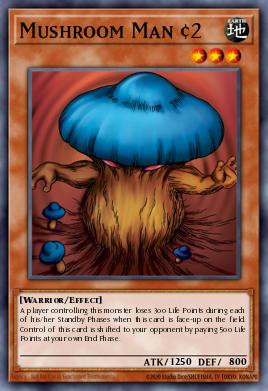 Mushroom Man #2 Yu-Gi-Oh card