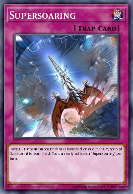 Supersoaring Yu-Gi-Oh card
