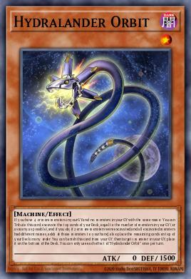 Hydralander Orbit Yu-Gi-Oh card