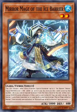 Mirror Mage of the Ice Barrier Yu-Gi-Oh card