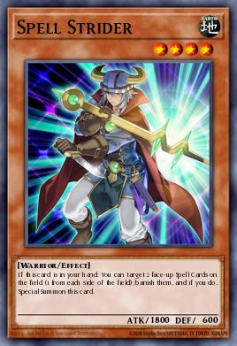 Spell Strider Yu-Gi-Oh card
