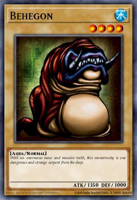 Behegon Yu-Gi-Oh card