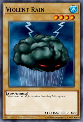Violent Rain Yu-Gi-Oh card