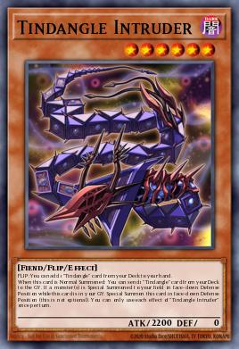 Tindangle Intruder Yu-Gi-Oh card