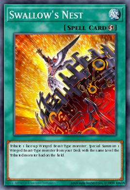 Swallow's Nest Yu-Gi-Oh card
