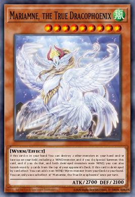 Mariamne, the True Dracophoenix Yu-Gi-Oh card