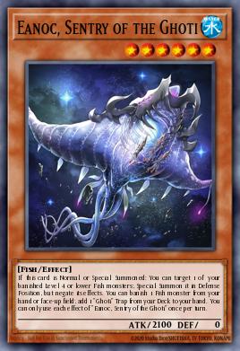 Eanoc, Sentry of the Ghoti Yu-Gi-Oh card