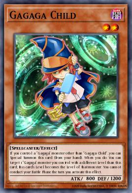 Gagaga Child Yu-Gi-Oh card