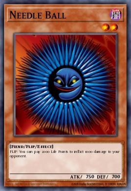 Needle Ball Yu-Gi-Oh card