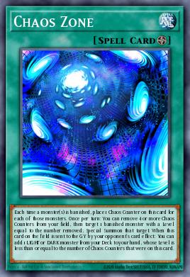 Chaos Zone Yu-Gi-Oh card