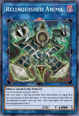 Relinquished Anima Yu-Gi-Oh card