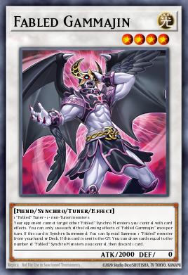 Fabled Gammajin Yu-Gi-Oh card