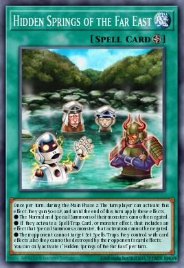 Hidden Springs of the Far East Yu-Gi-Oh card