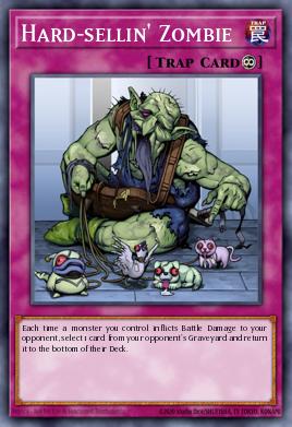 Hard-sellin' Zombie Yu-Gi-Oh card