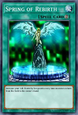 Spring of Rebirth Yu-Gi-Oh card