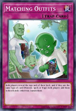 Matching Outfits Yu-Gi-Oh card