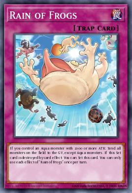 Rain of Frogs Yu-Gi-Oh card