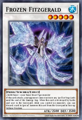 Frozen Fitzgerald Yu-Gi-Oh card