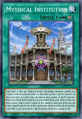 Mythical Institution Yu-Gi-Oh card