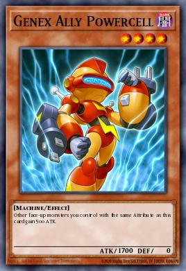 Genex Ally Powercell Yu-Gi-Oh card