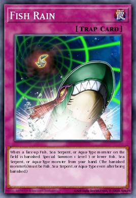 Fish Rain Yu-Gi-Oh card