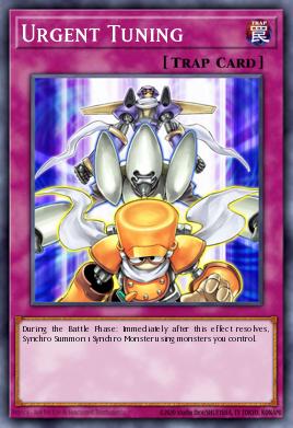 Urgent Tuning Yu-Gi-Oh card