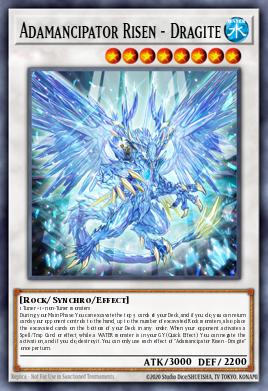 Adamancipator Risen - Dragite Yu-Gi-Oh card