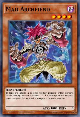 Mad Archfiend Yu-Gi-Oh card