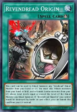 Revendread Origin Yu-Gi-Oh card