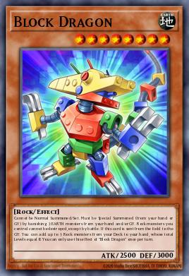 Block Dragon Yu-Gi-Oh card